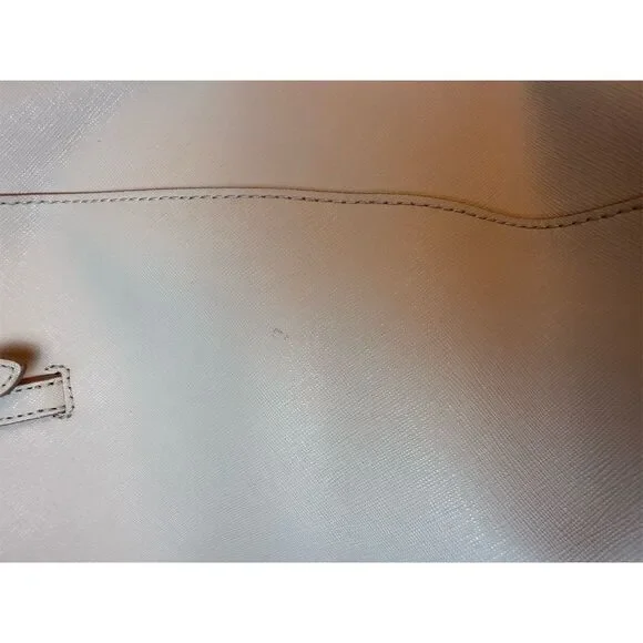 Tory Burch Women's Light Beige Leather Tote Bag Casual Saffaino Blush beautiful - Picture 11 of 14